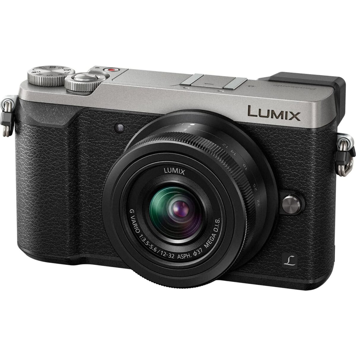 PANASONIC Appareil Photo Hybride - Lumix GX80 - Noir + Objectif 12-32 mm