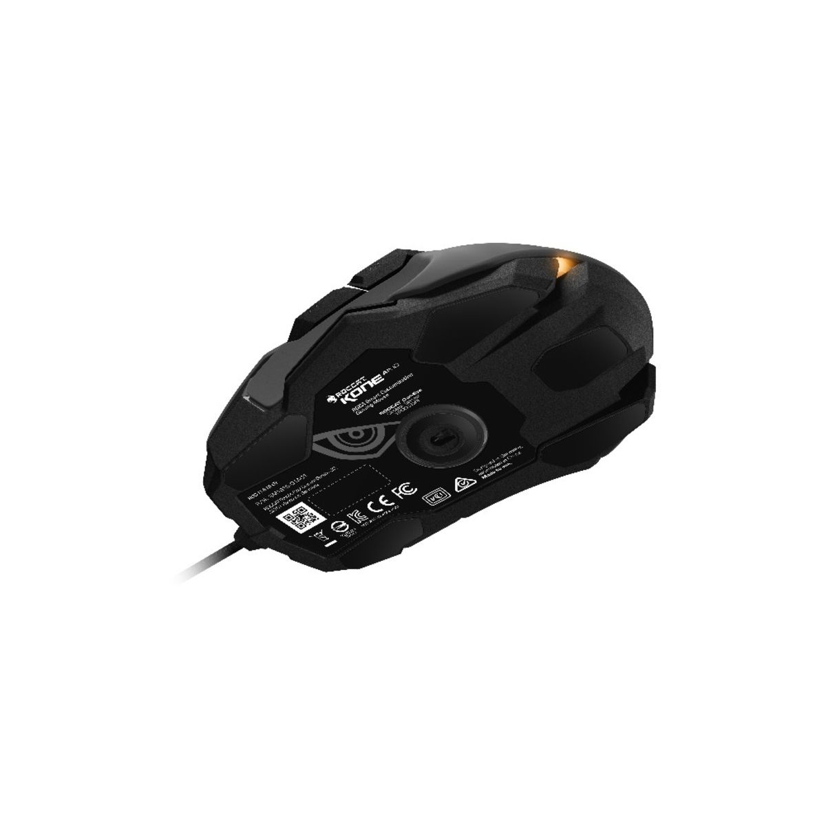 ROCCAT Souris gaming filaire Kone Aimo RGBA grise - ROC-11-815-GY