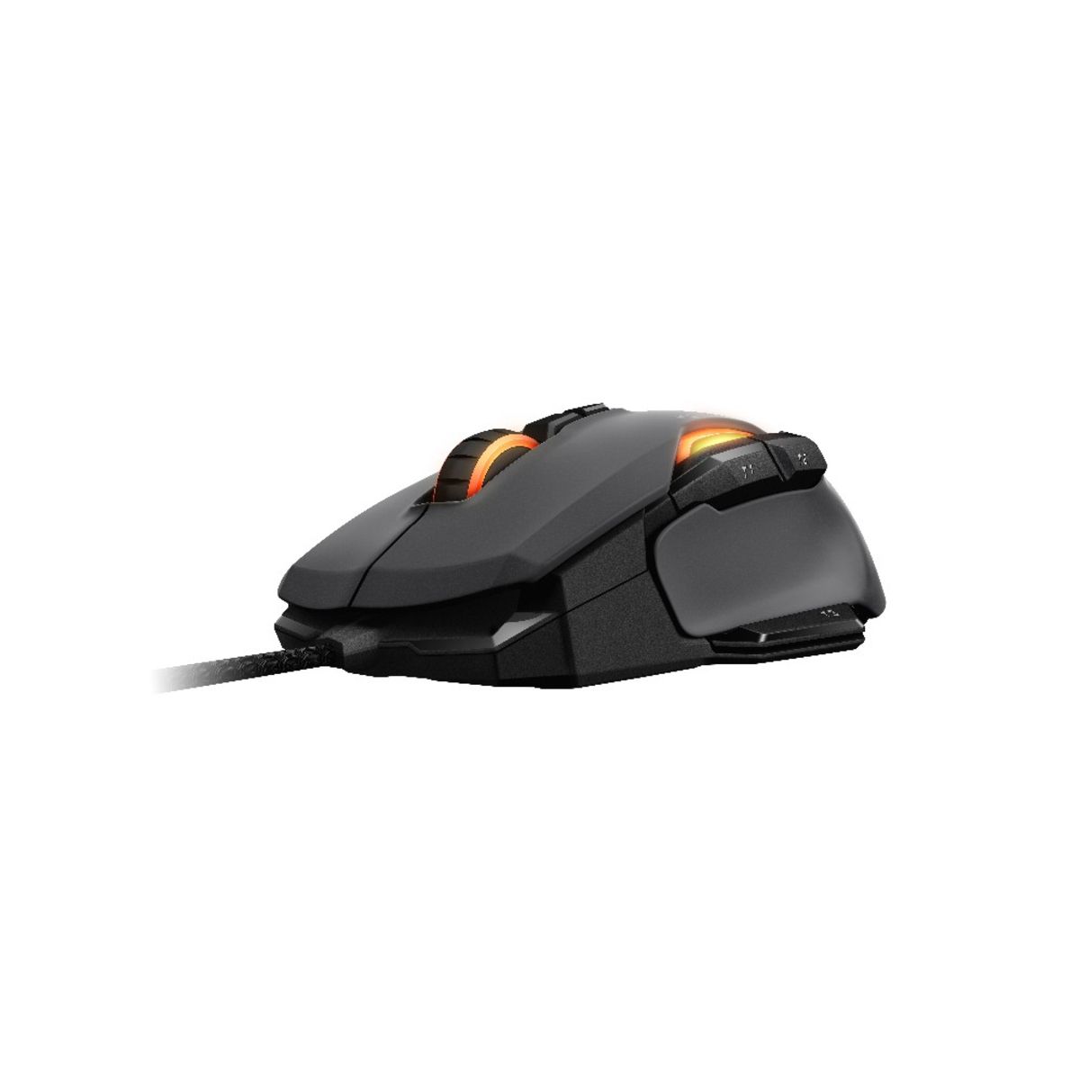 ROCCAT Souris gaming filaire Kone Aimo RGBA grise - ROC-11-815-GY