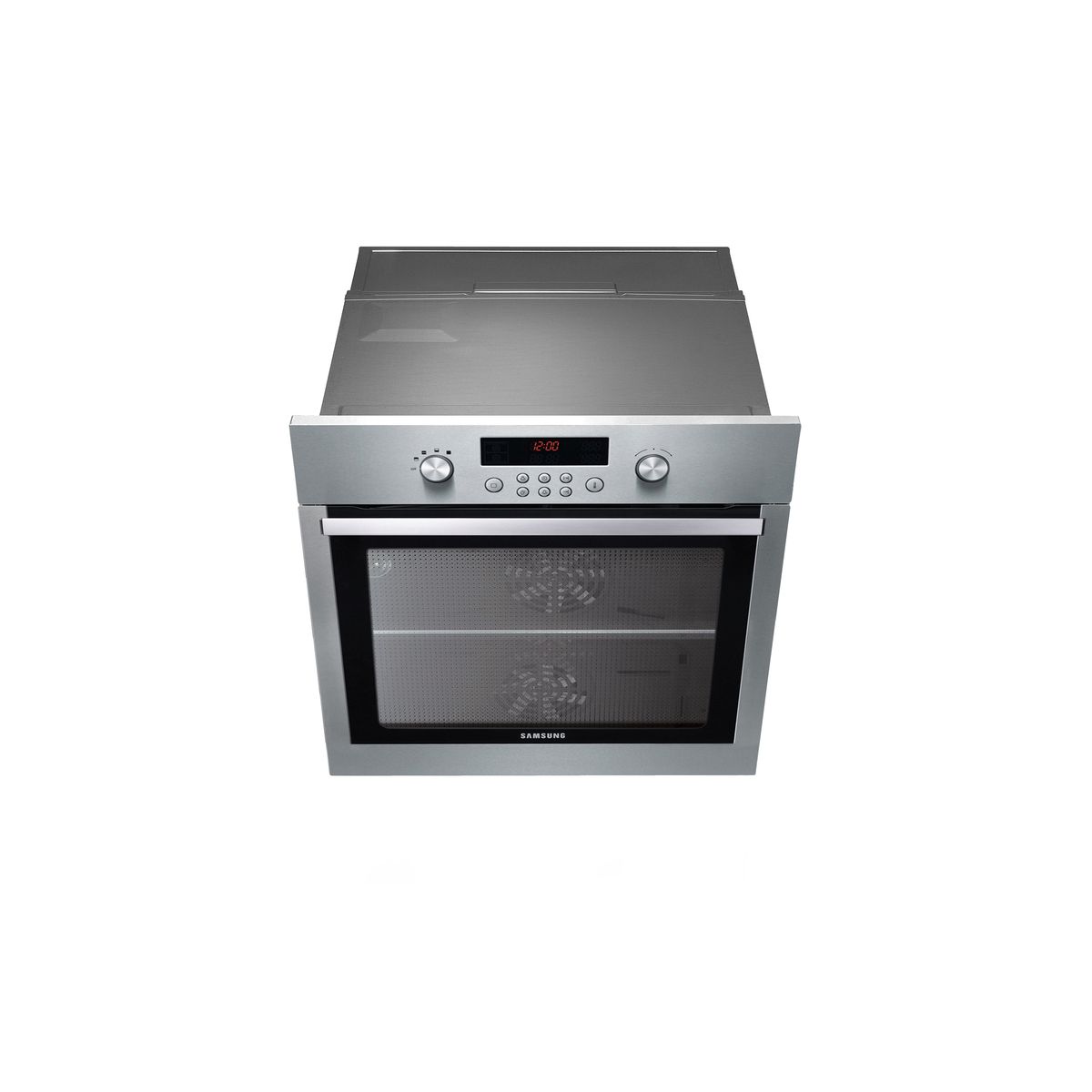 SAMSUNG Four encastrable NV70F2793NS, 70 L, Multifonction, Chaleur pulsée, Nettoyage pyrolyse