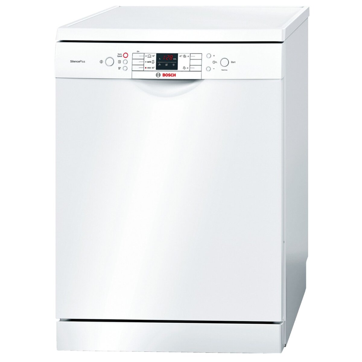 BOSCH Lave-vaisselle pose libre SMS54M52EU, 13 Couverts, 60 cm, 46 dB, 5 Programmes