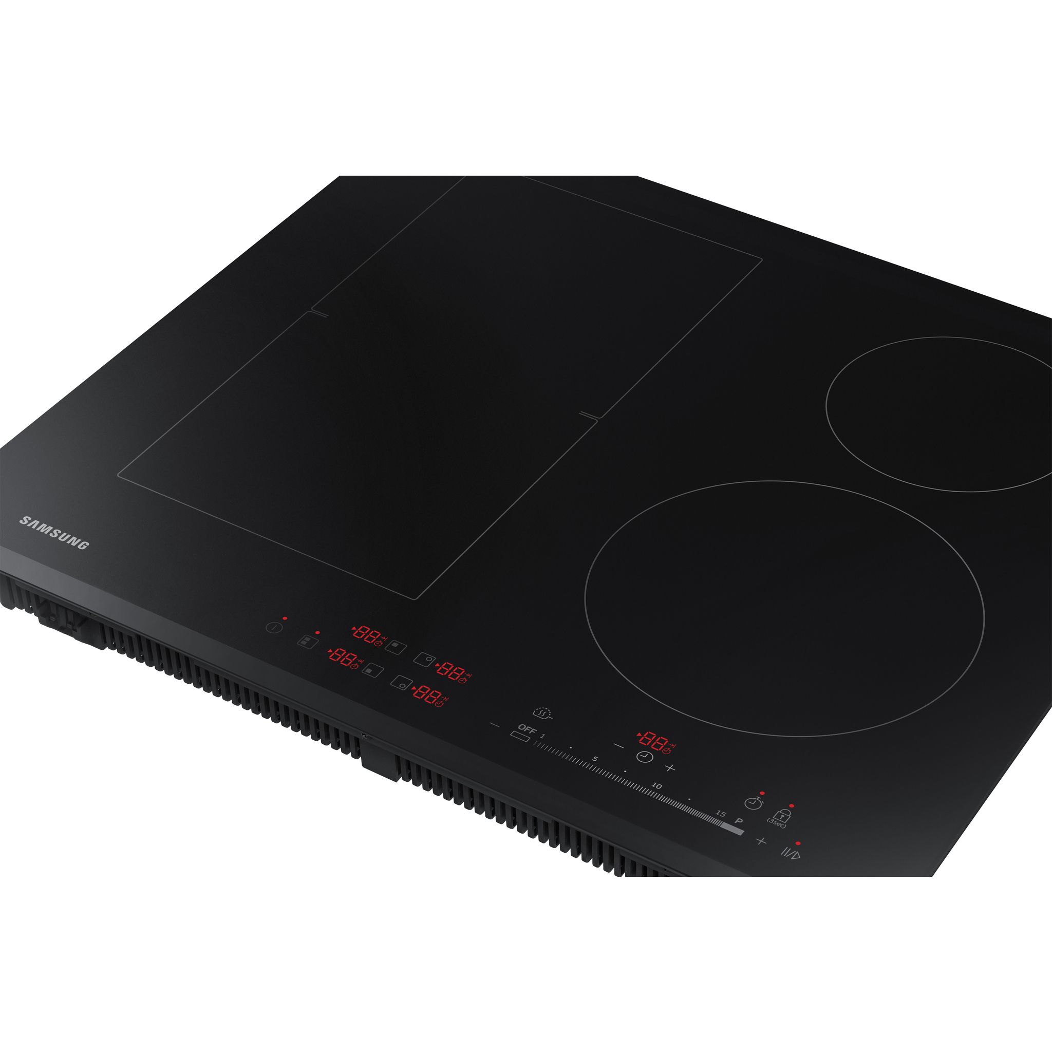 Voir la diapositive 4 : SAMSUNG Table de cuisson à induction NZ64K5747BK/EF, 60 cm, 4 Foyers