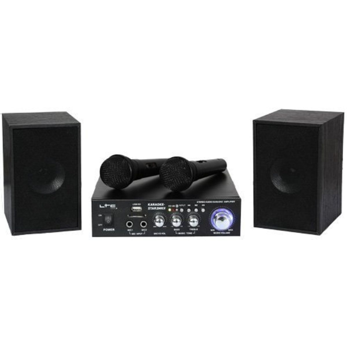 BOOST Ensemble sonorisation Karaoké - Bluetooth - USB - KS-22 BT