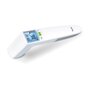 BEURER Thermomètre médical infrarouge sans contact 3 en 1 FT 100 : mesure la température corporelle, ambiante et d'objet