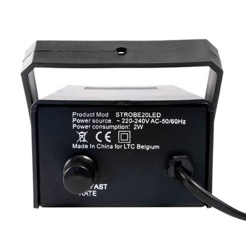 Voir la diapositive 3 : BOOST Ibiza strobe 20 LED - Eclairage