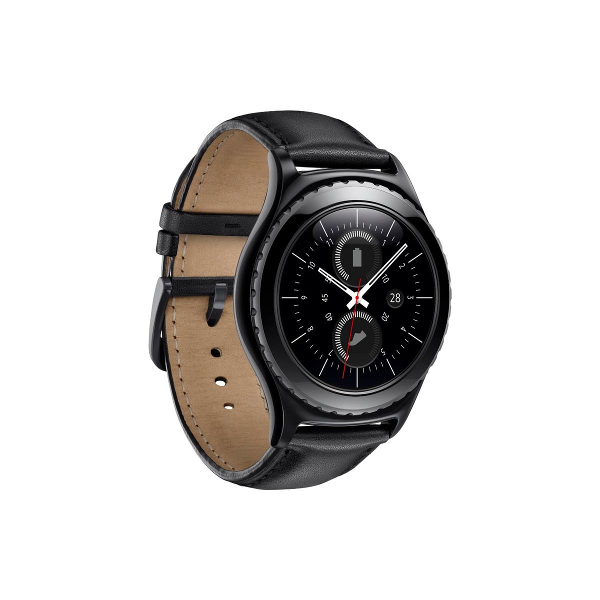 SAMSUNG Montre Connectée GEAR S2 Classic - Bluetooth - Noir 