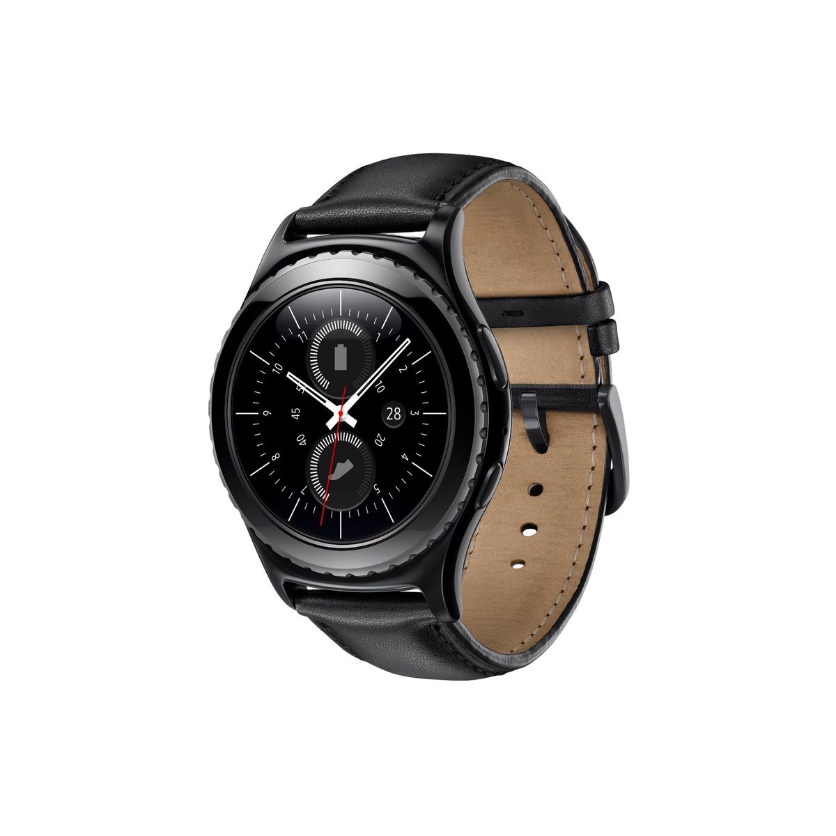 SAMSUNG Montre Connectée GEAR S2 Classic - Bluetooth - Noir 