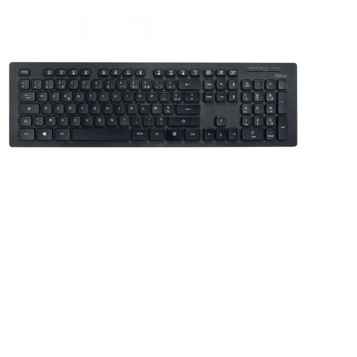 QILIVE Clavier Sans Fil Noir