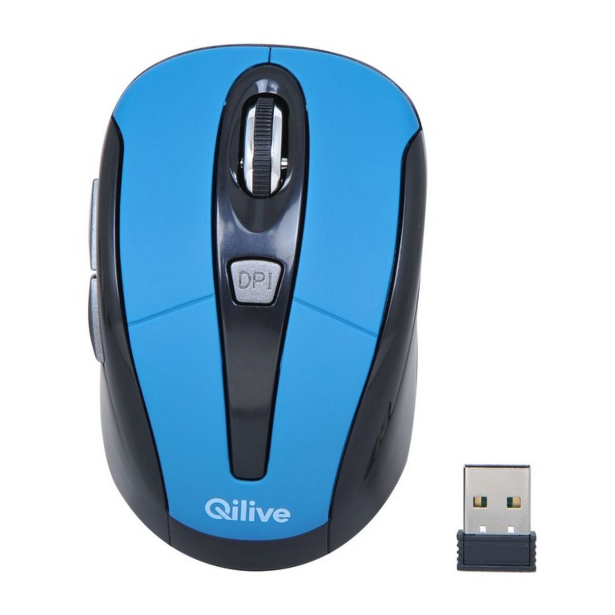 QILIVE Souris sans fil avec 6 boutons