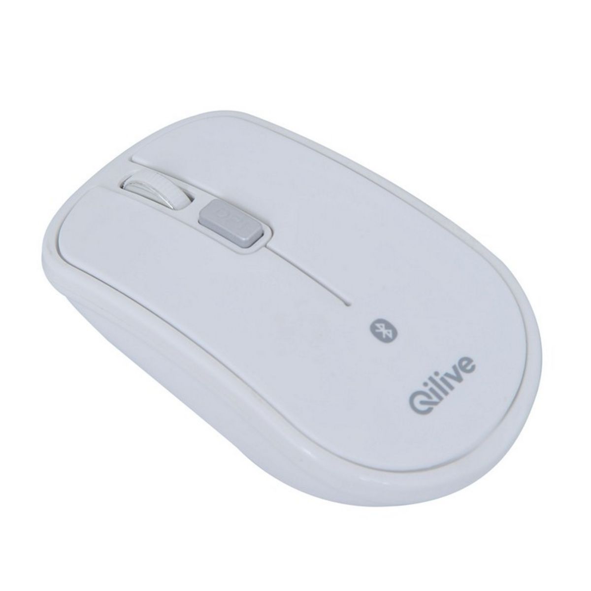QILIVE Souris sans fil bluetooth blanc