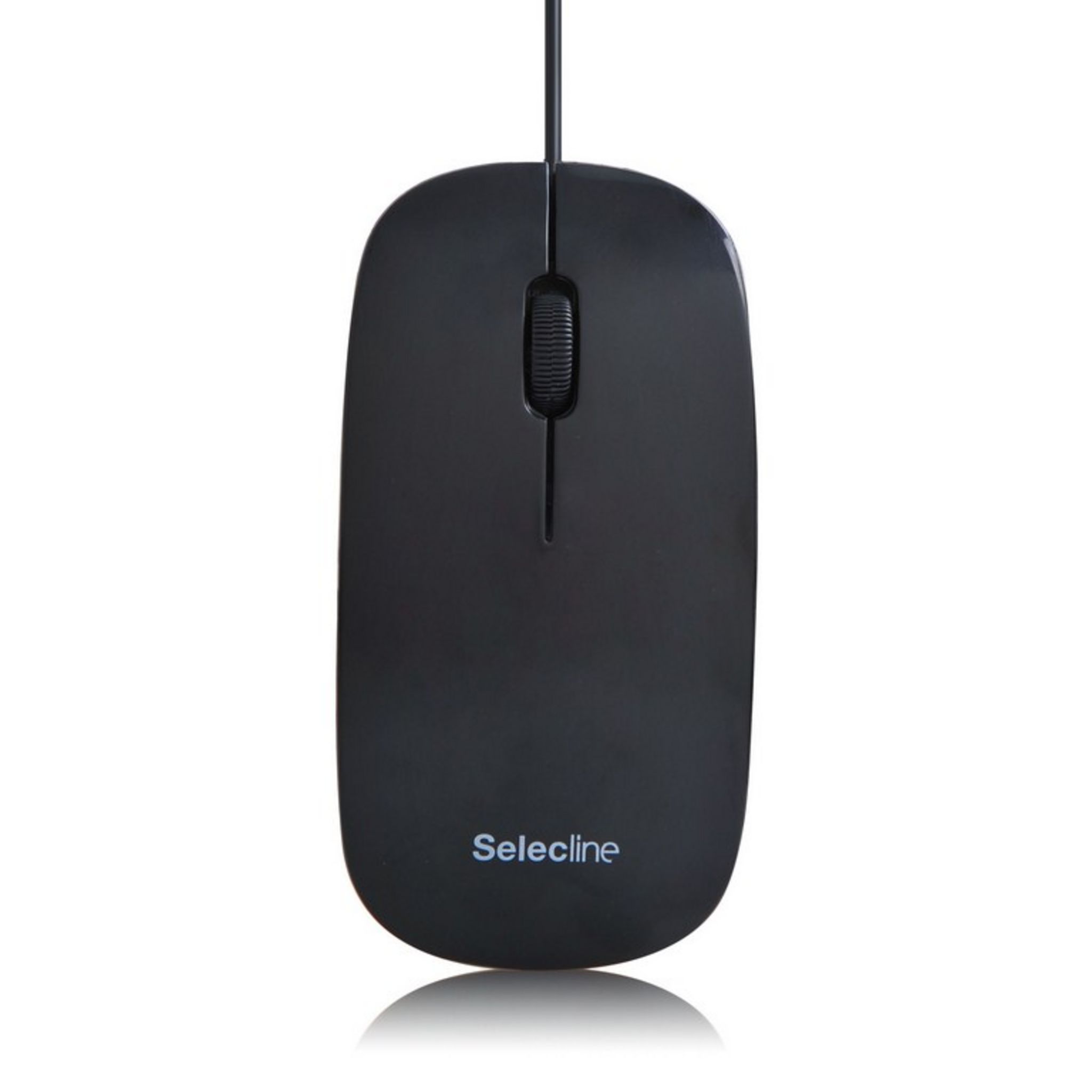 Voir la diapositive 2 : SELECLINE Souris filaire Black Wired