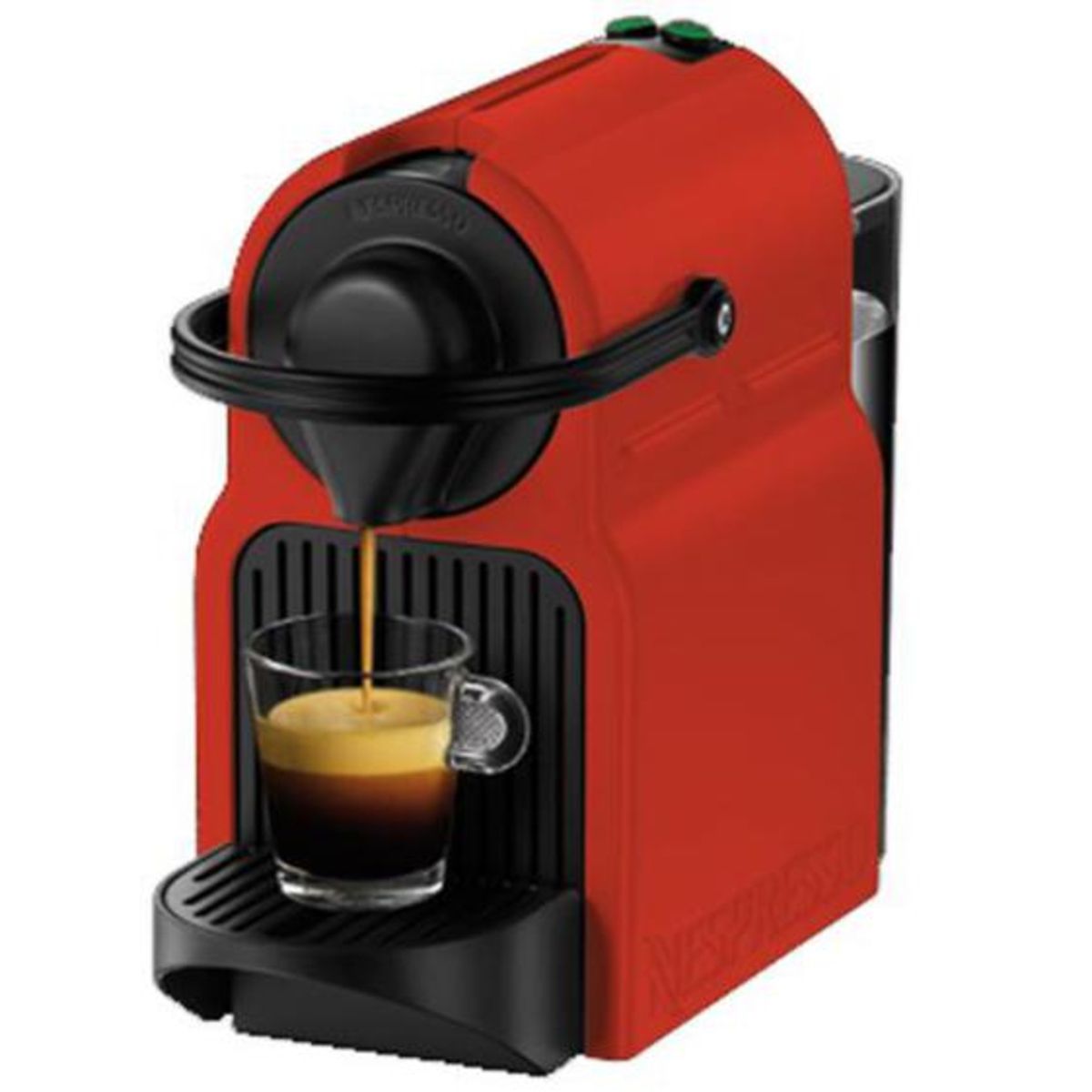 KRUPS Cafetiere à dosette Nespresso Inissia XN1005 rouge