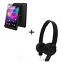 Voir la diapositive 1 : POLAROID Tablette Bundle Infinite+ avec casque audio 8 Go - Noir