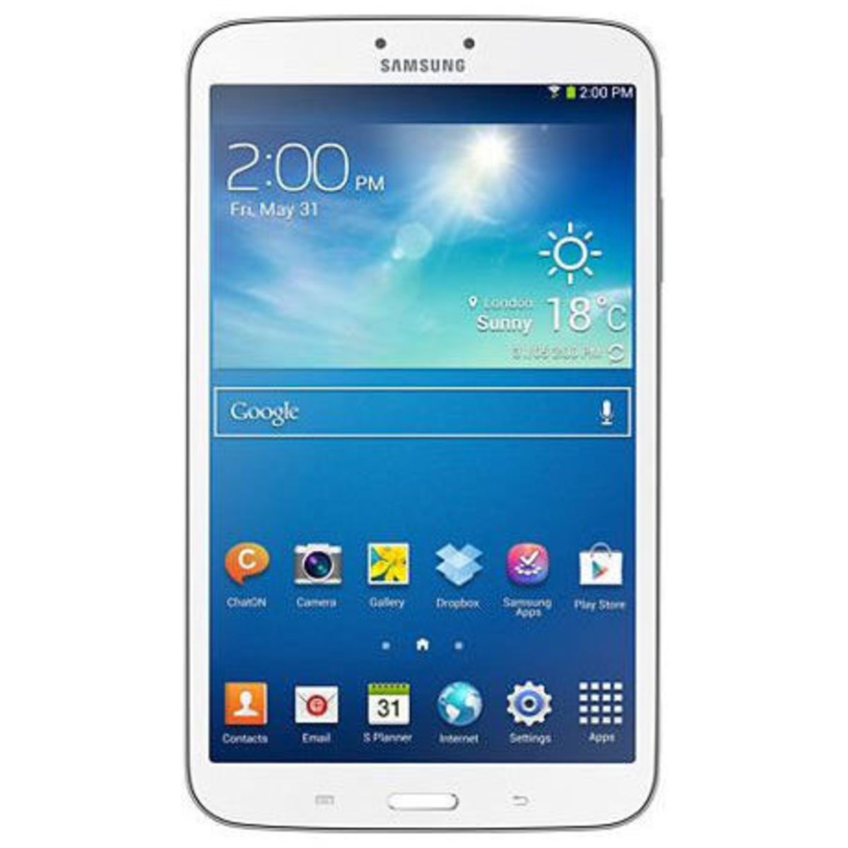 SAMSUNG Tablette tactile Galaxy Tab 3 8.0 pouces Blanc 3G 16 Go