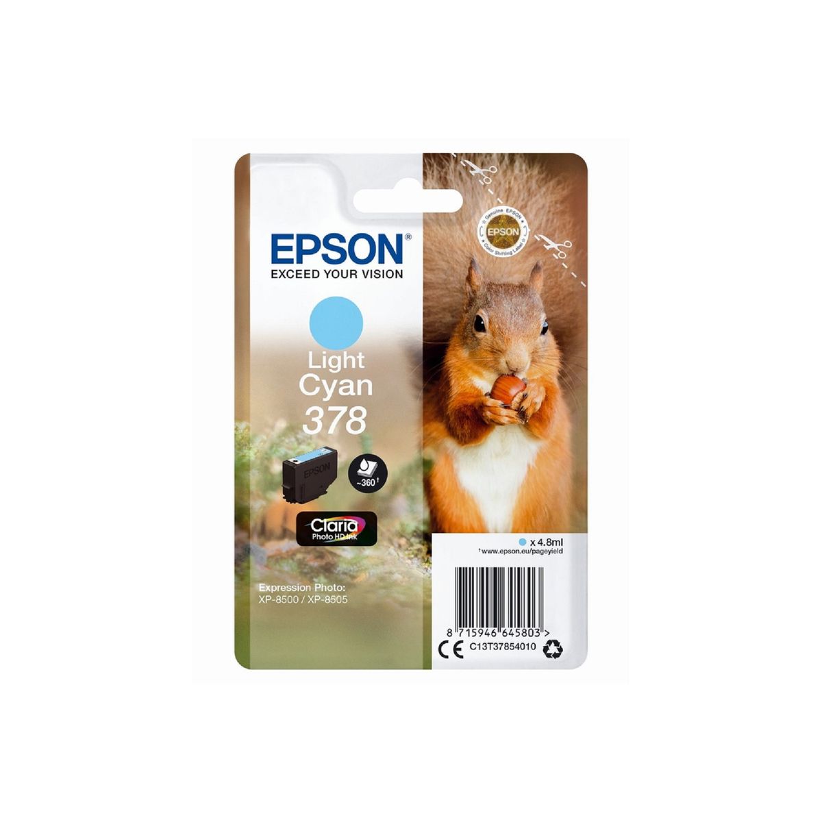 EPSON Cartouche d'encre photo Écureuil N378