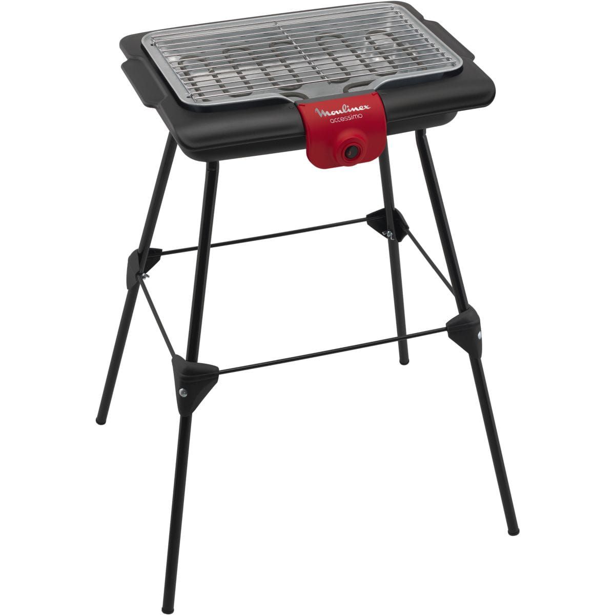 MOULINEX Barbecue electrique BG133811 Noir/Rouge