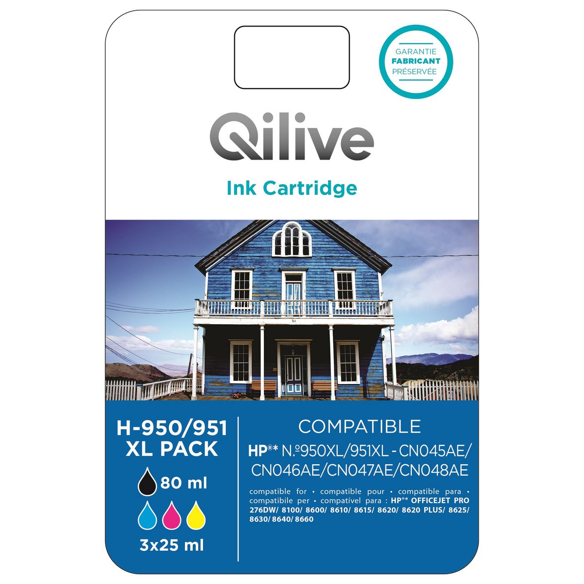 QILIVE Cartouche H-950/951 XL PACK