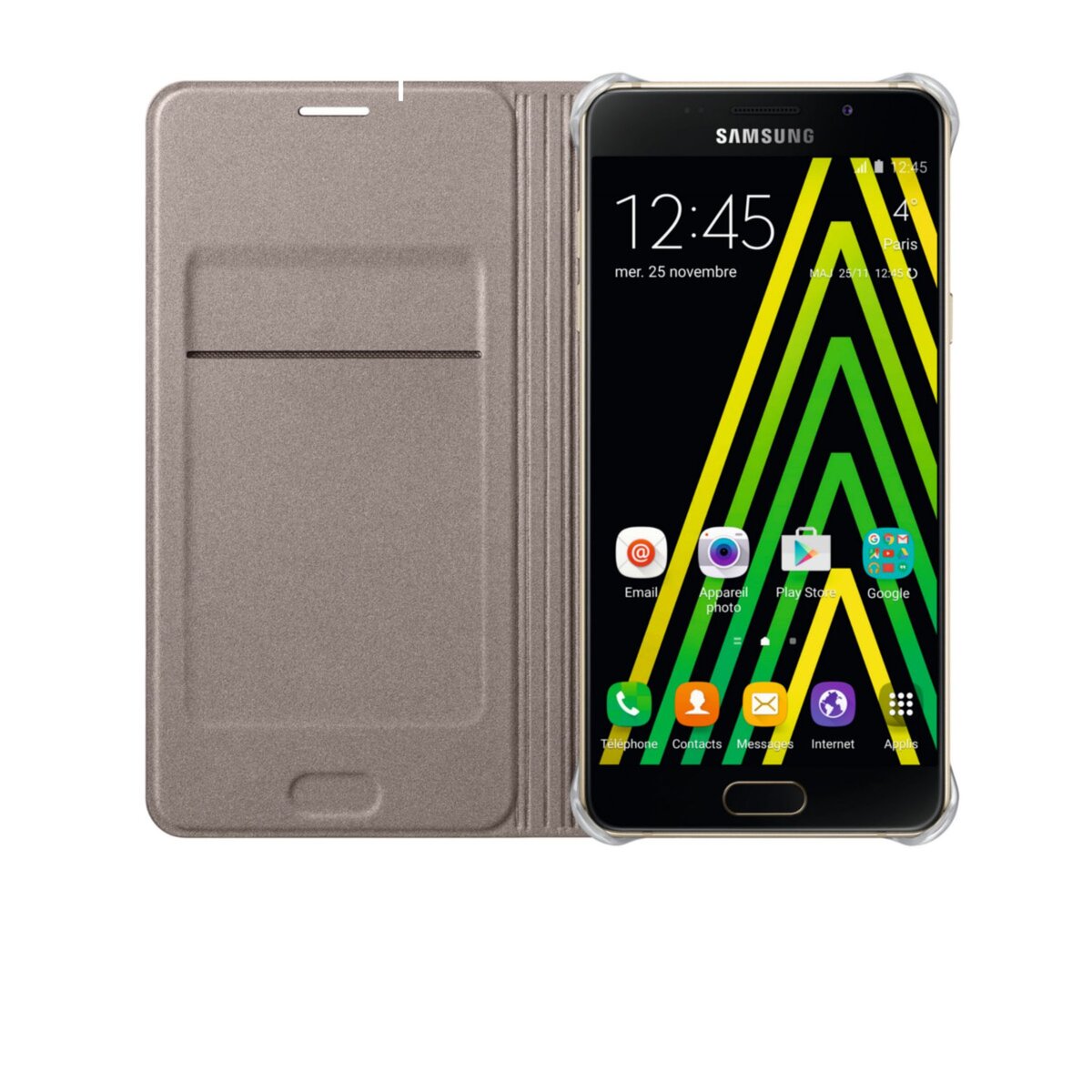 SAMSUNG Etui folio pour Galaxy A5 - Or