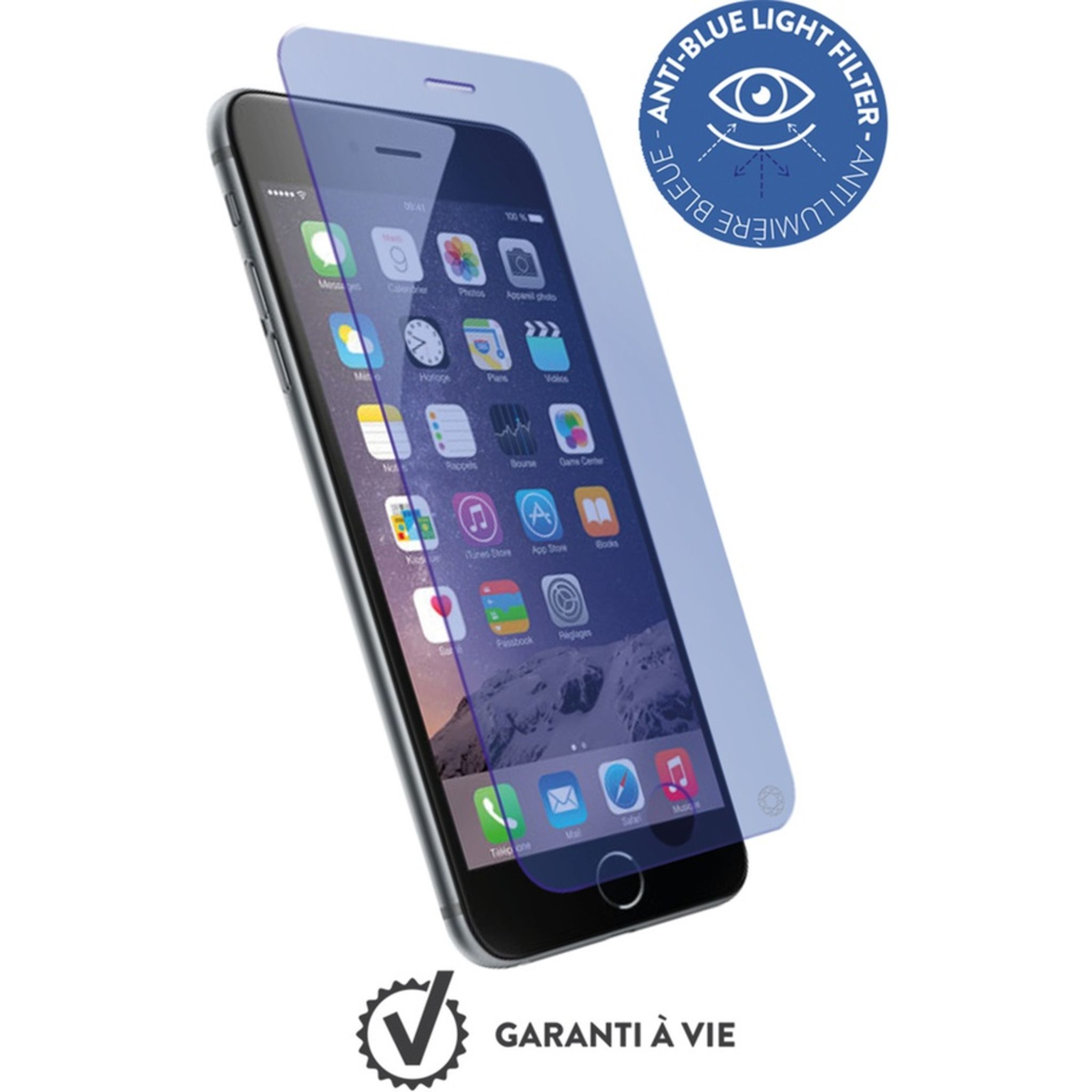 Protecteurs D'écran Trempés XClear Pour IPhone 7/8 (4,7") - Pack De 3 - Verre Trempé 9H