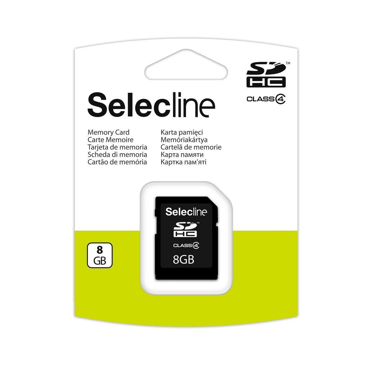 SELECLINE Carte SDHC 8 Go - Carte mémoire