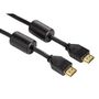 Voir la diapositive 1 : QILIVE Connectique Vidéo Câble Hdmi Haute Vitesse Or 5 Mètres