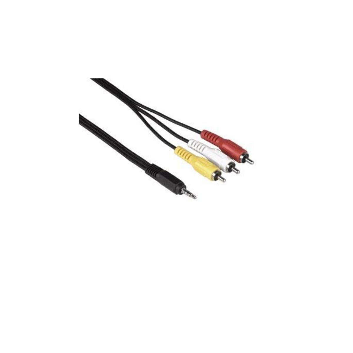 QILIVE Connecteur Jack 3.5 /3RCA 2M