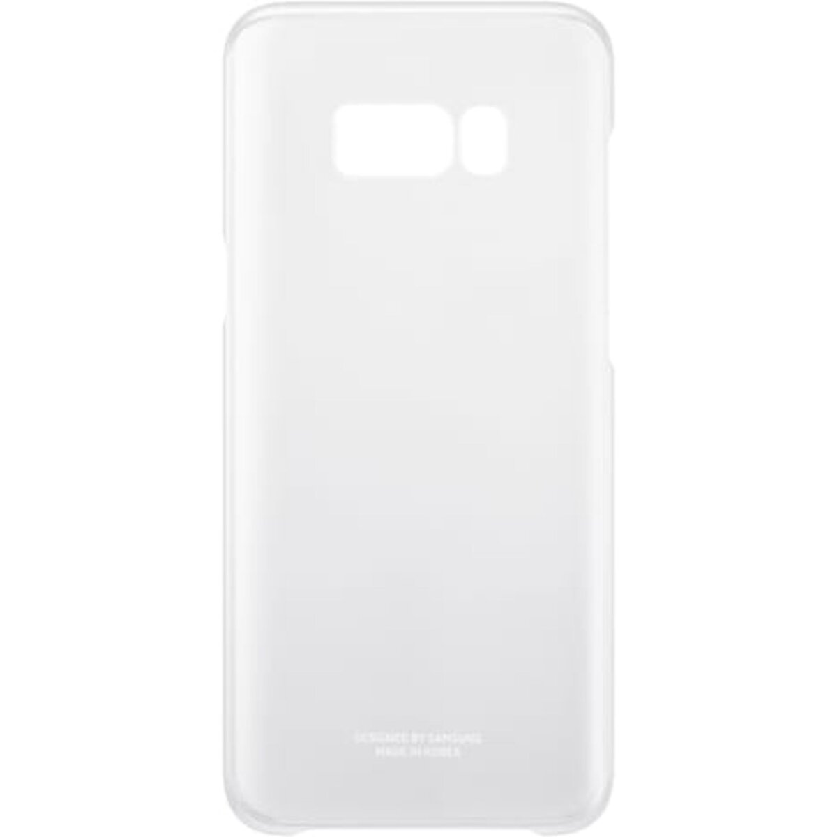 SAMSUNG Coque rigide EF-QG955CS pour Galaxy S8 + - Argent transparent