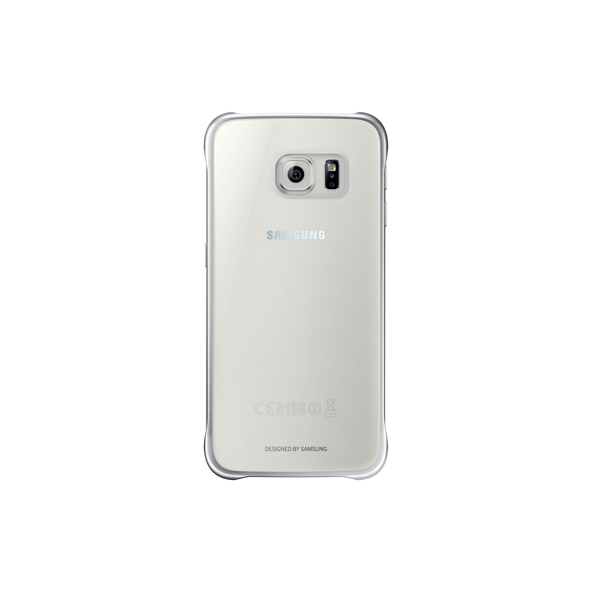 SAMSUNG Coque pour Galaxy S7 - Transparent et argent