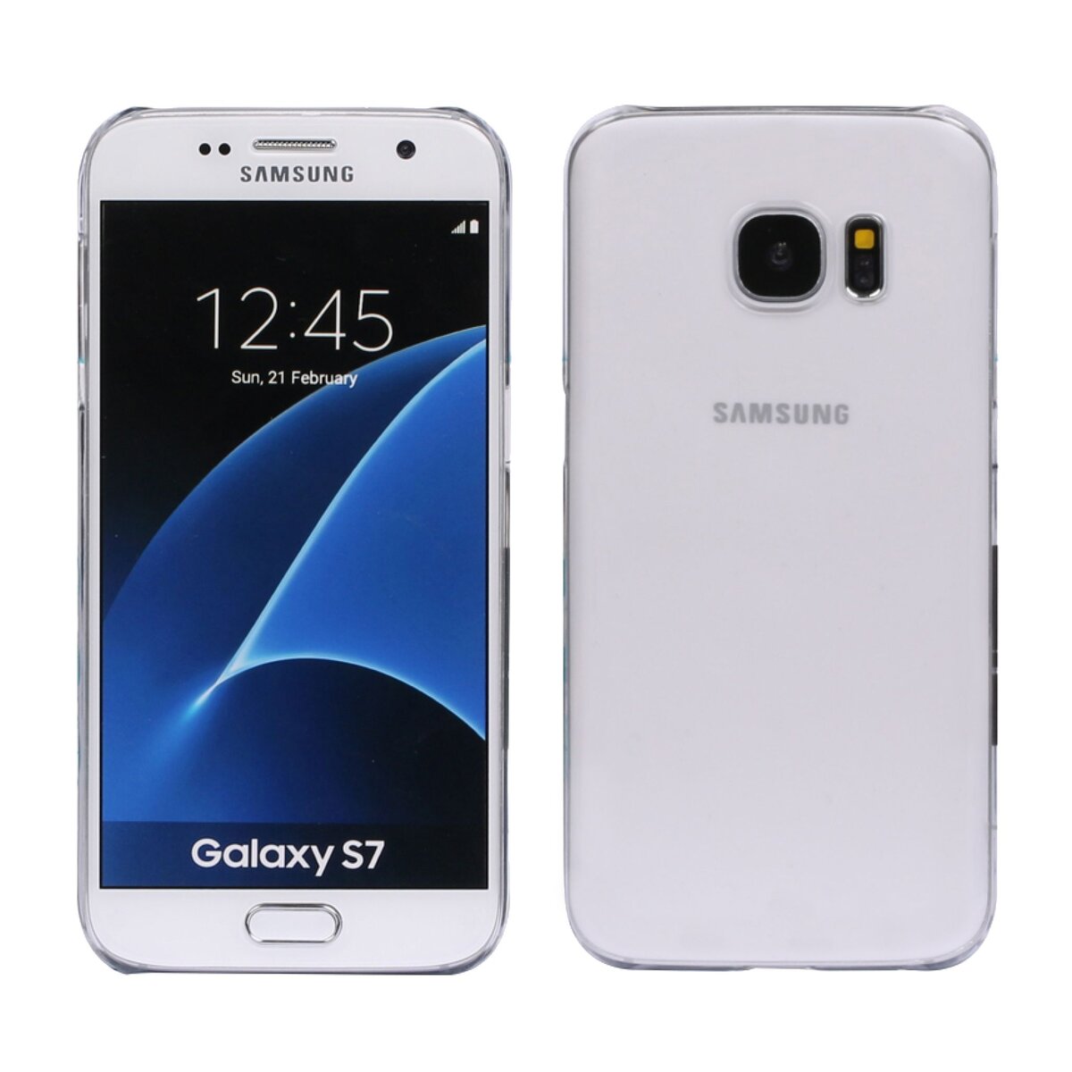QILIVE Coque pour Samsung Galaxy S7 - Transparent