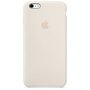 APPLE Coque silicone iPhone 6+/6S+ - Blanc antique