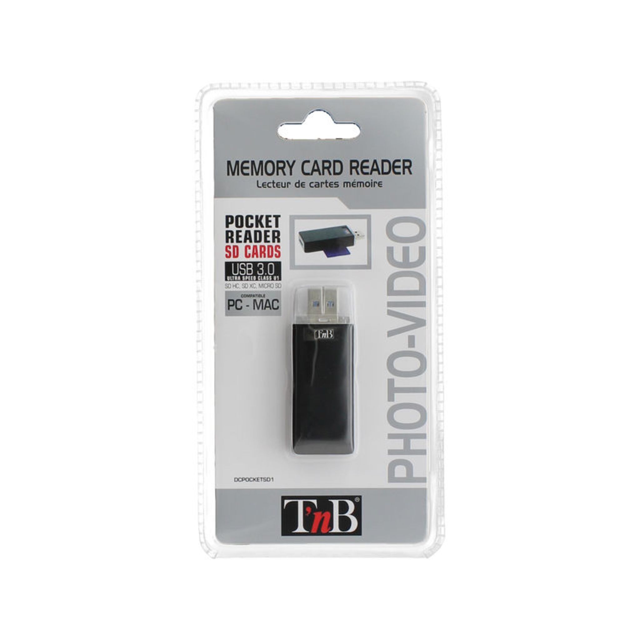 Voir la diapositive 3 : TNB Lecteur multicartes externe POCKET READER