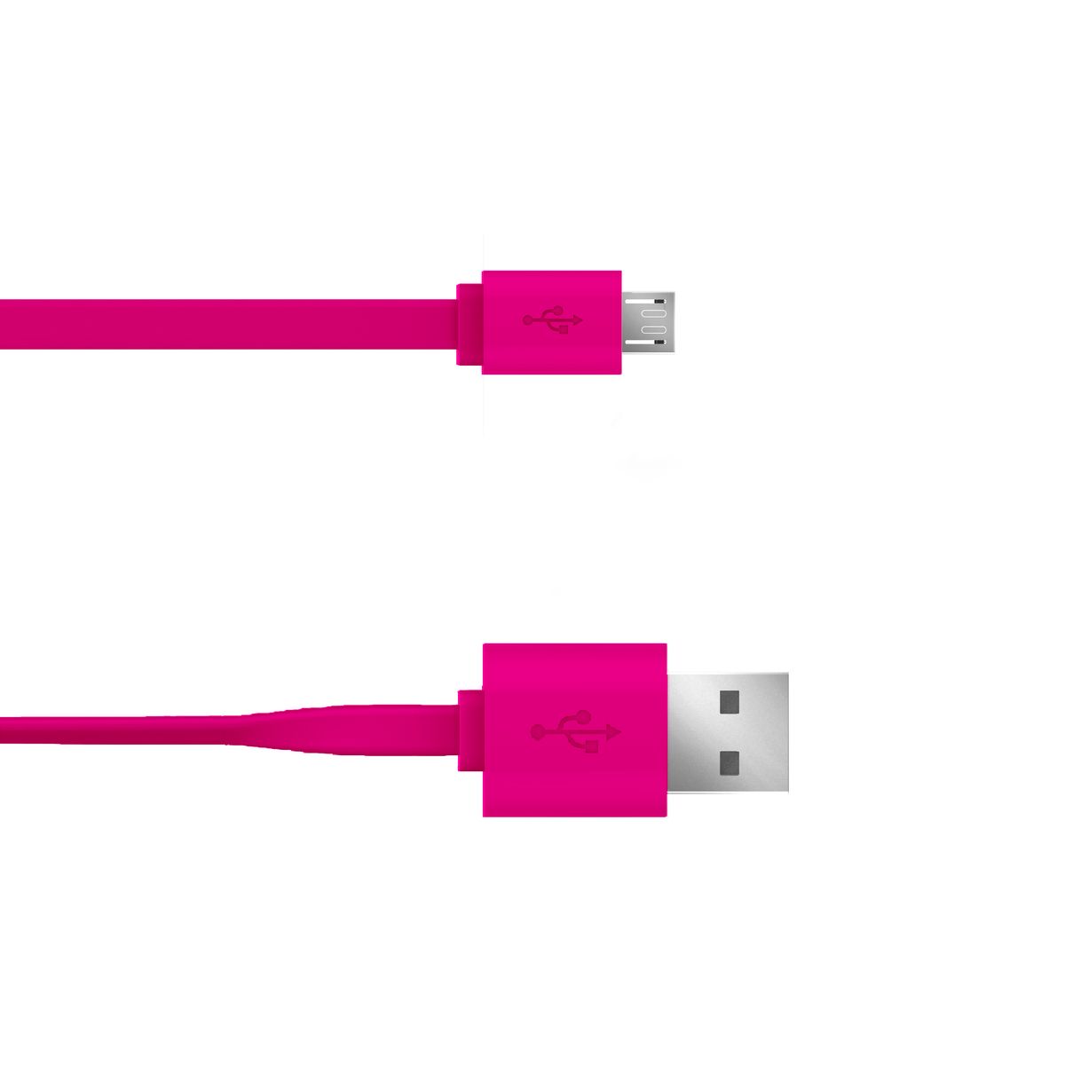 QILIVE QILIVE CABLE MUSB 2,1A 1,85 M ROSE