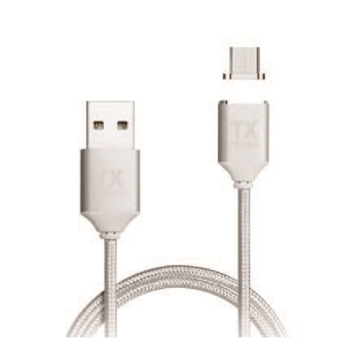 TX Câble micro USB TX-CB-MGMC-SLV