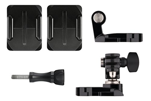 Voir la diapositive 2 : GOPRO Fixation frontale + latérale pour casque AHFSM-001