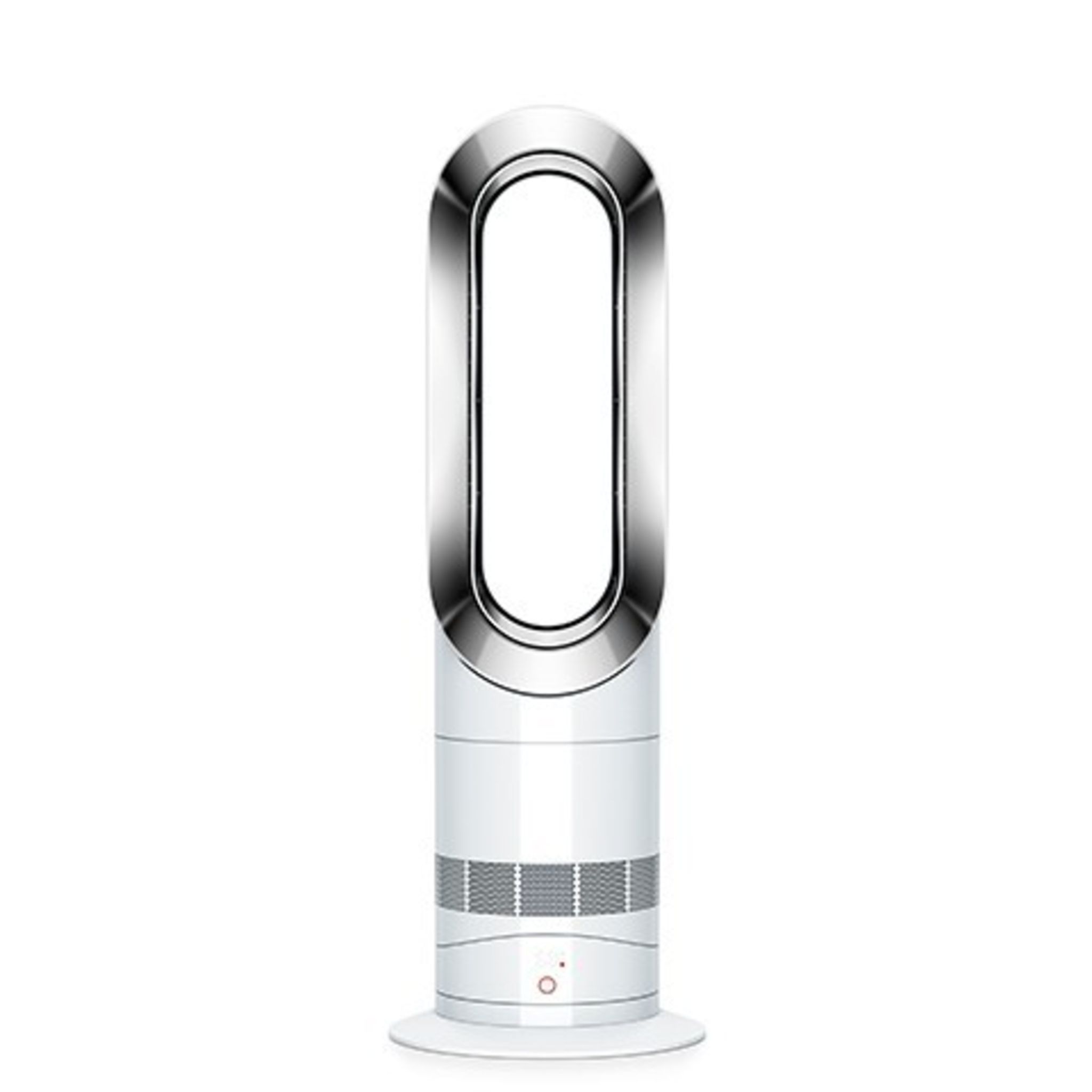 Voir la diapositive 1 : DYSON Chauffage et ventilateur AM09 White Nikel