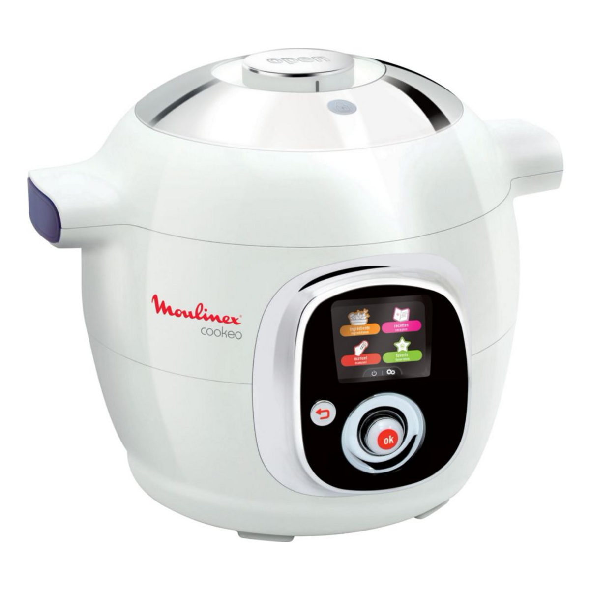 MOULINEX Mijoteur Cookeo CE705100 multicuiseur intelligent blanc