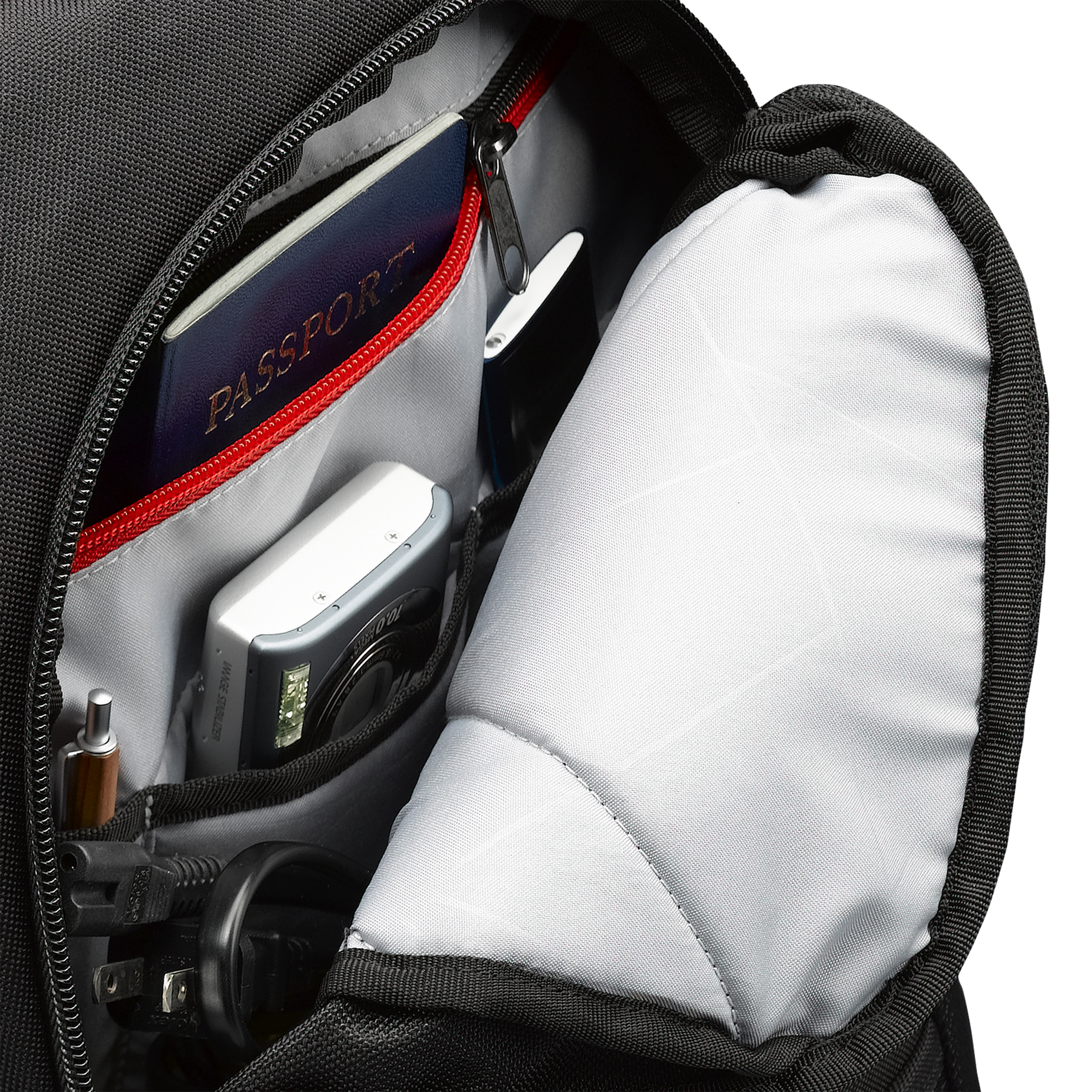 Voir la diapositive 3 : CASE LOGIC Sac à dos pour ordinateur portable jusqu'à 16" - Noir