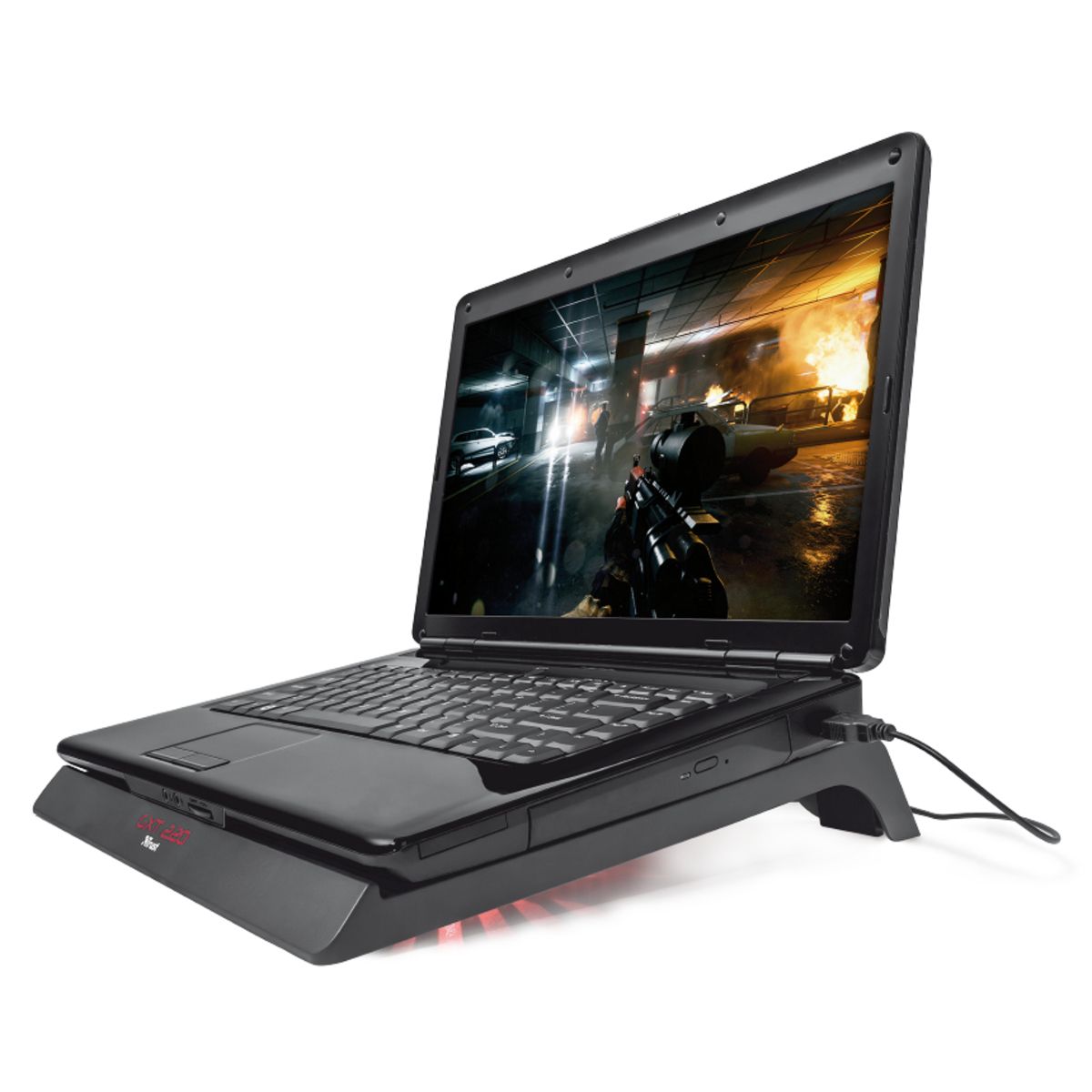 TRUST Support ventilé pour ordinateur portable GXT 220 Notebook Cooling Stand