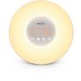 Voir la diapositive 3 : PHILIPS Réveil lumineux : simulateur d'aube avec signal sonore Eveil Lumière HF3500/01