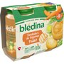 BLEDINA Petit pot jardinière de légumes et poulet dès 8 mois 2x200g