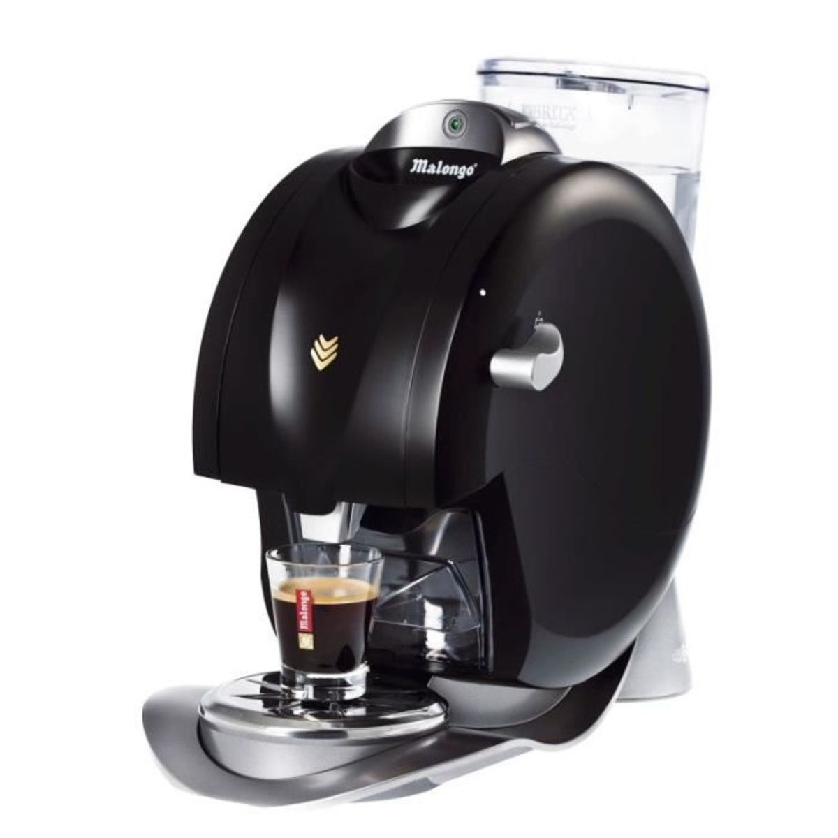 MALONGO Cafetière à dosette EXP 240 Oh Matic, Noir