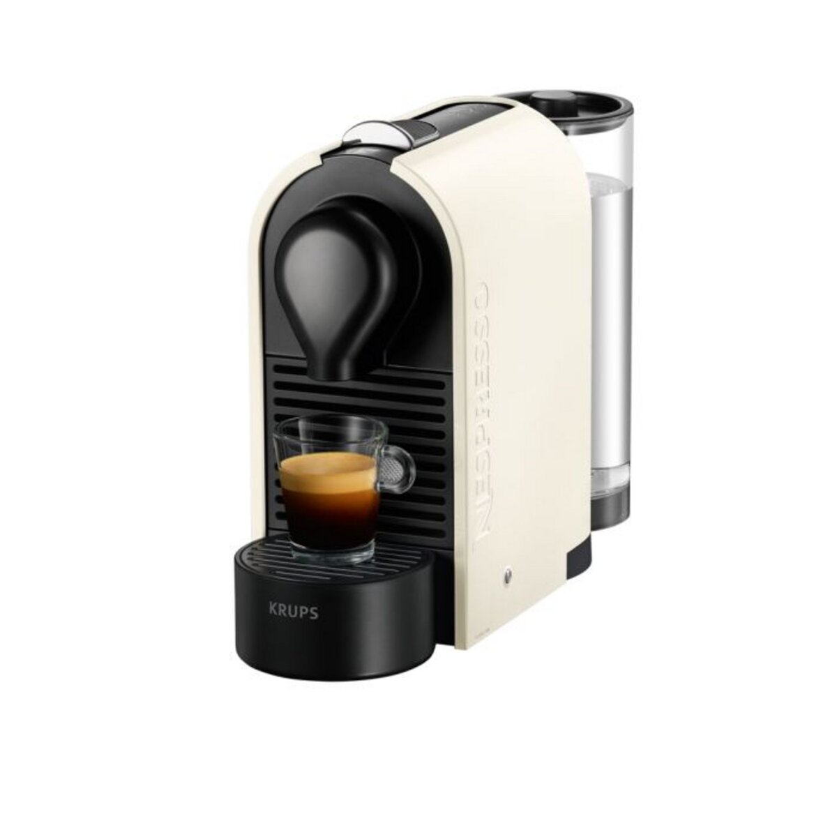 KRUPS Cafetiere a dosette Upure XN2501 K blanche Nespresso
