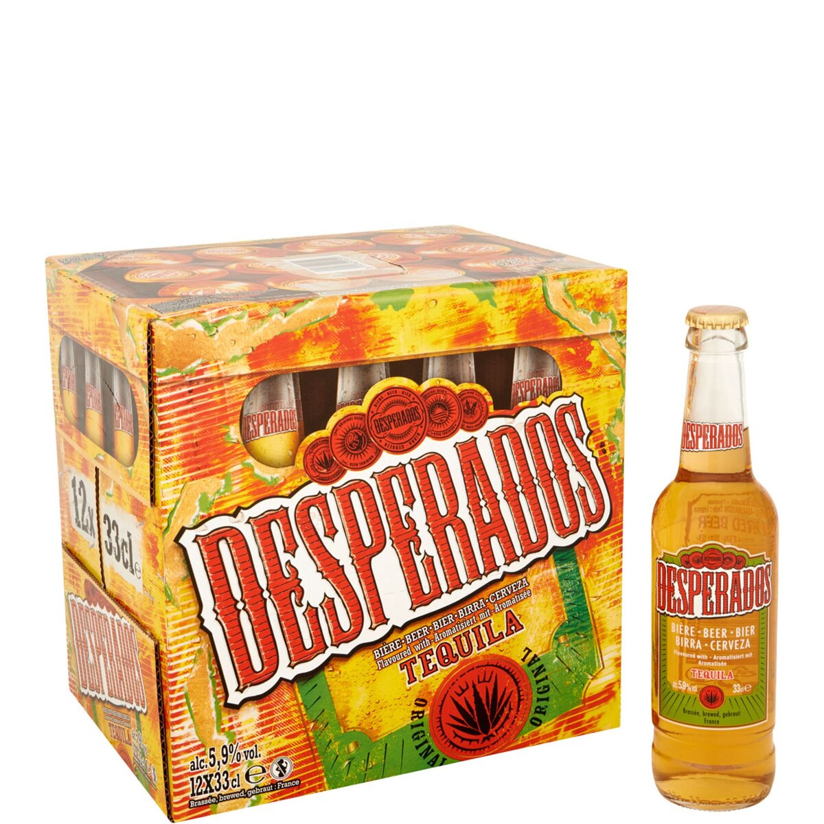 DESPERADOS Desperados bière aromatisée 5.9° - 12x33cl