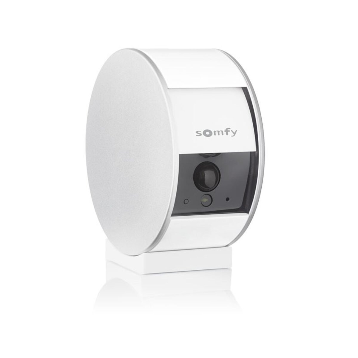 SOMFY Caméra de sécurité - Wifi - Blanc - Compatible iOs 9 / Android 4.4