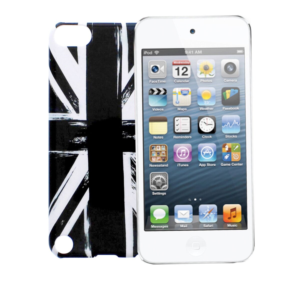 TNB Coque rigide ultra slim pour iPod Touch 5 - Noir et Blanc