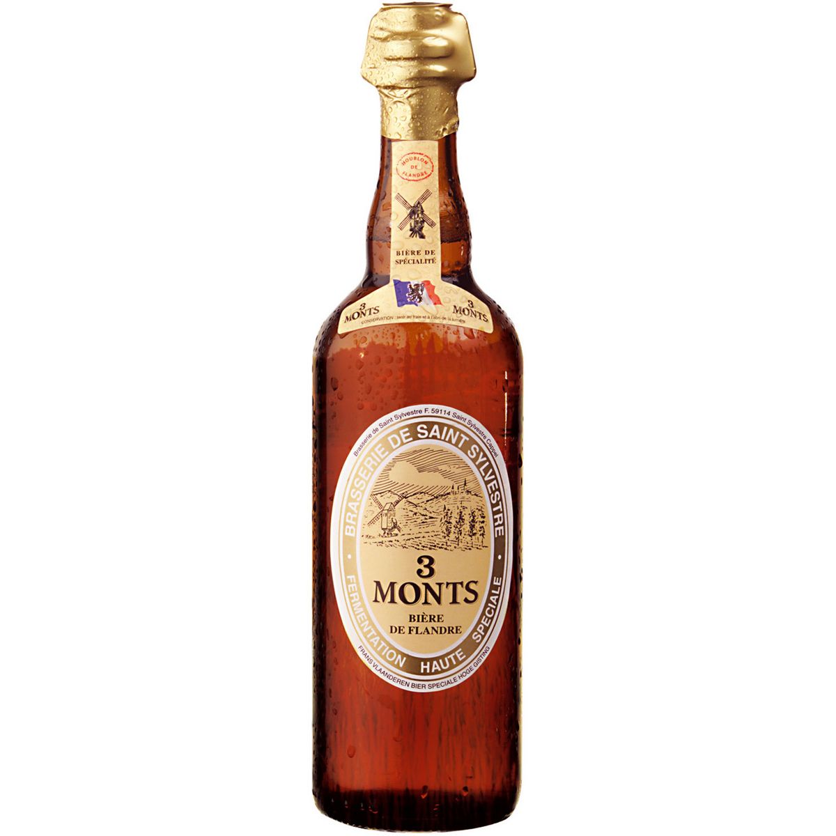 3 MONTS Bière blonde 8,5% bouteille 75cl