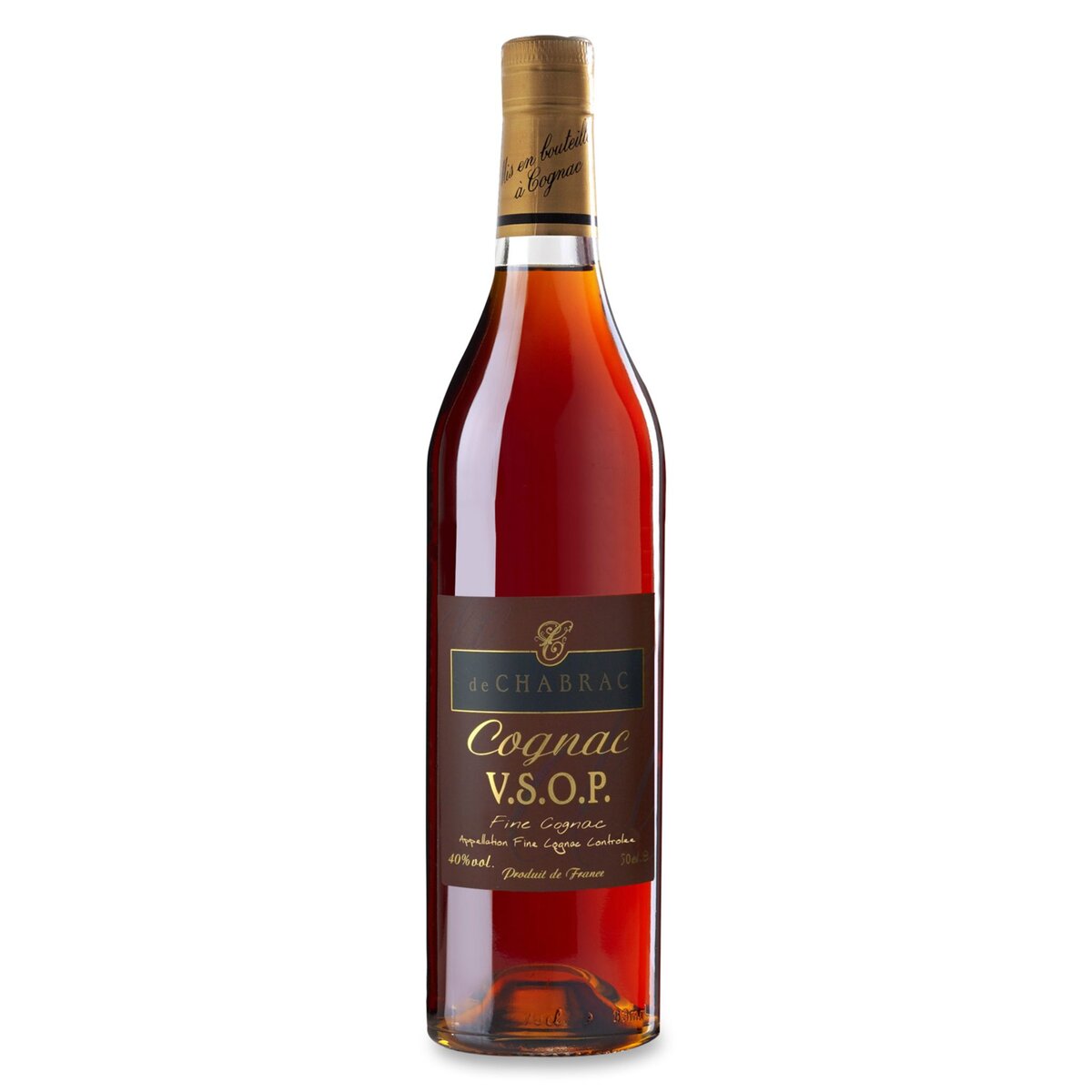 DE CHABRAC Cognac VSOP 40% 50cl
