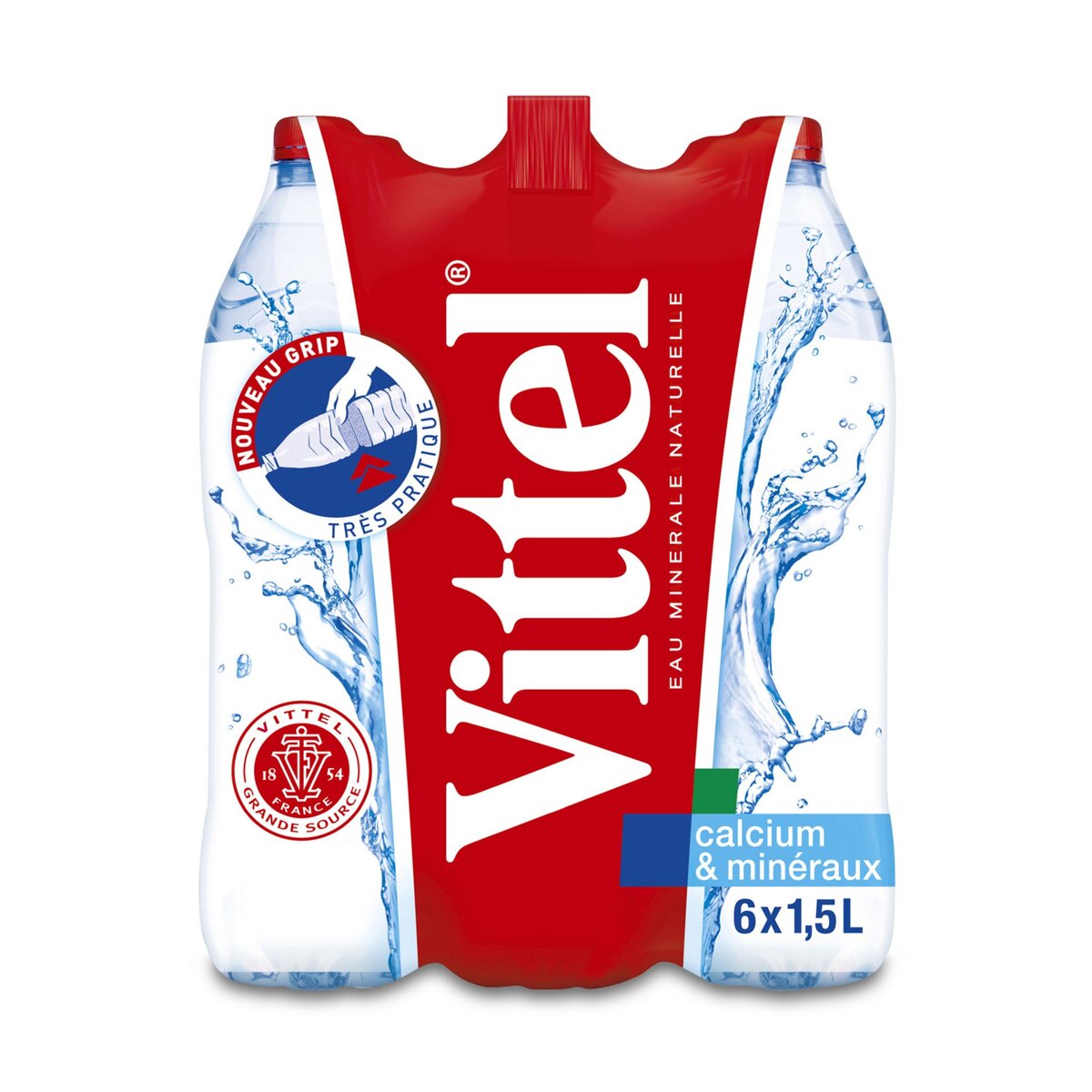 VITTEL Vittel eau minérale plate 6x1,5l
