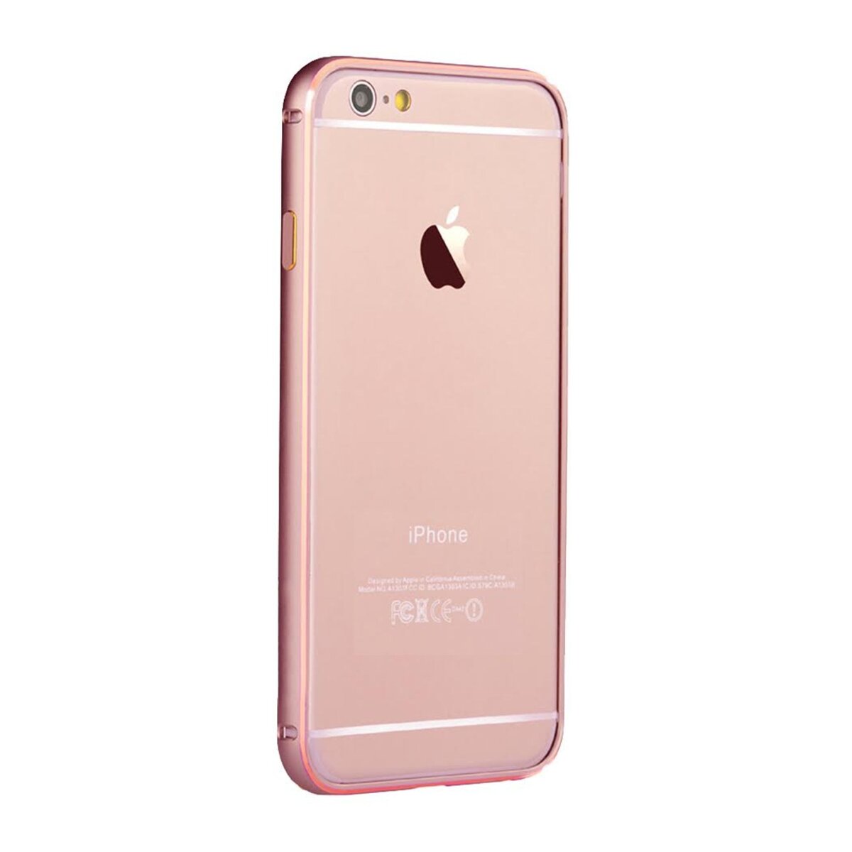 MUVIT Bumper pour iPhone 6+ / 6S+ - Aluminium rosegold