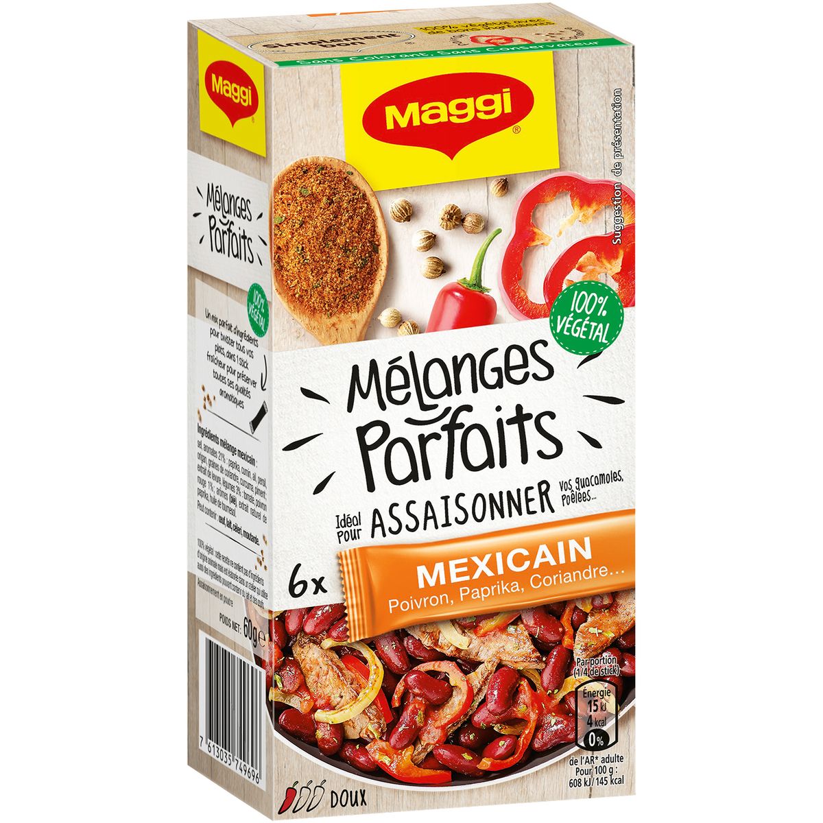 MAGGI Maggi mélange parfait mexicain 6x10g